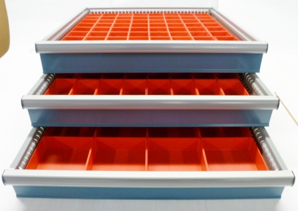 112pc Drawer Organizer Storage Boxes Toolbox Organizer Dividers fit Lista Vidmar