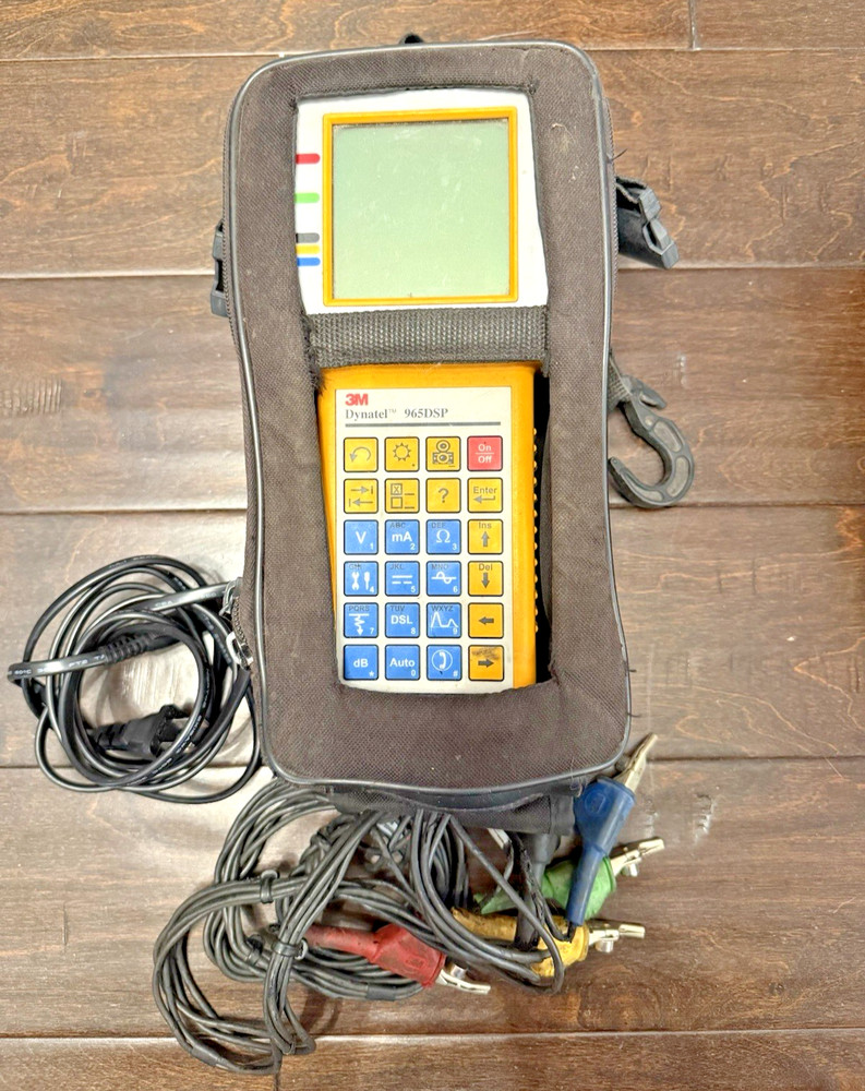3M Dynatel 965DSP Subscriber Loop Analyzer w/ TDR w/ Case