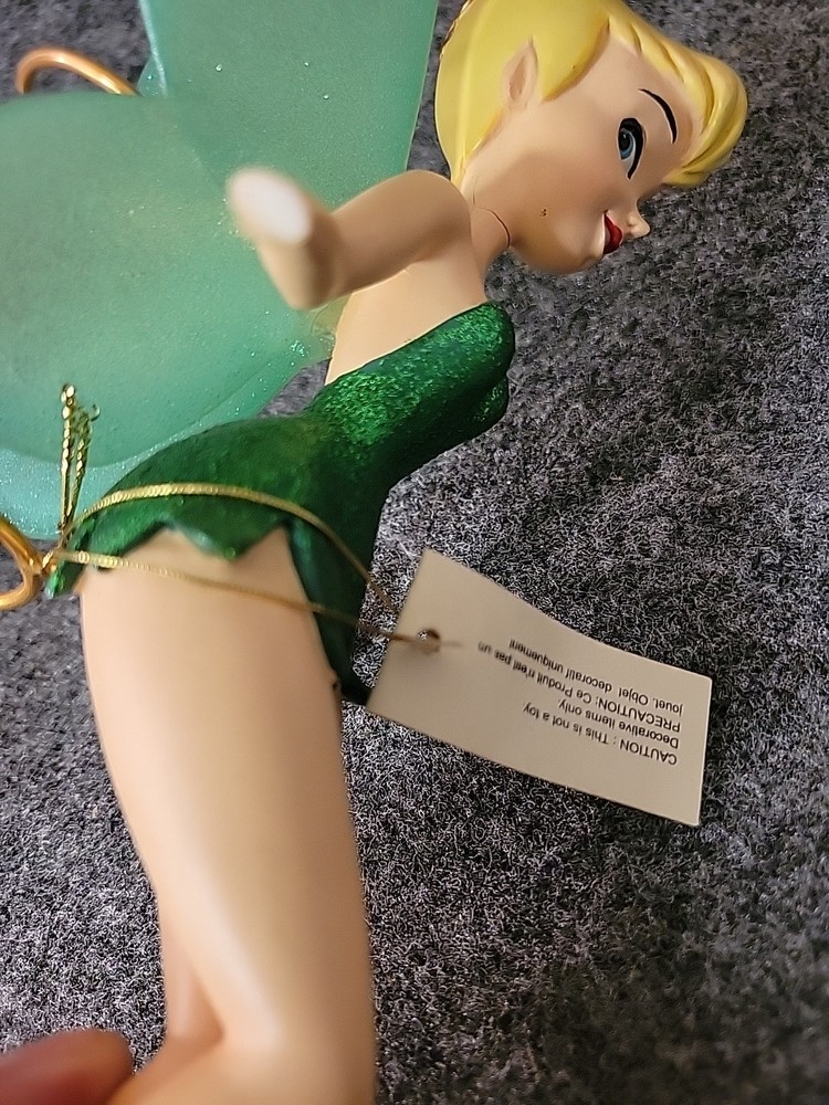 Vintage Tinker Bell Christmas Topper Read Missing Hand