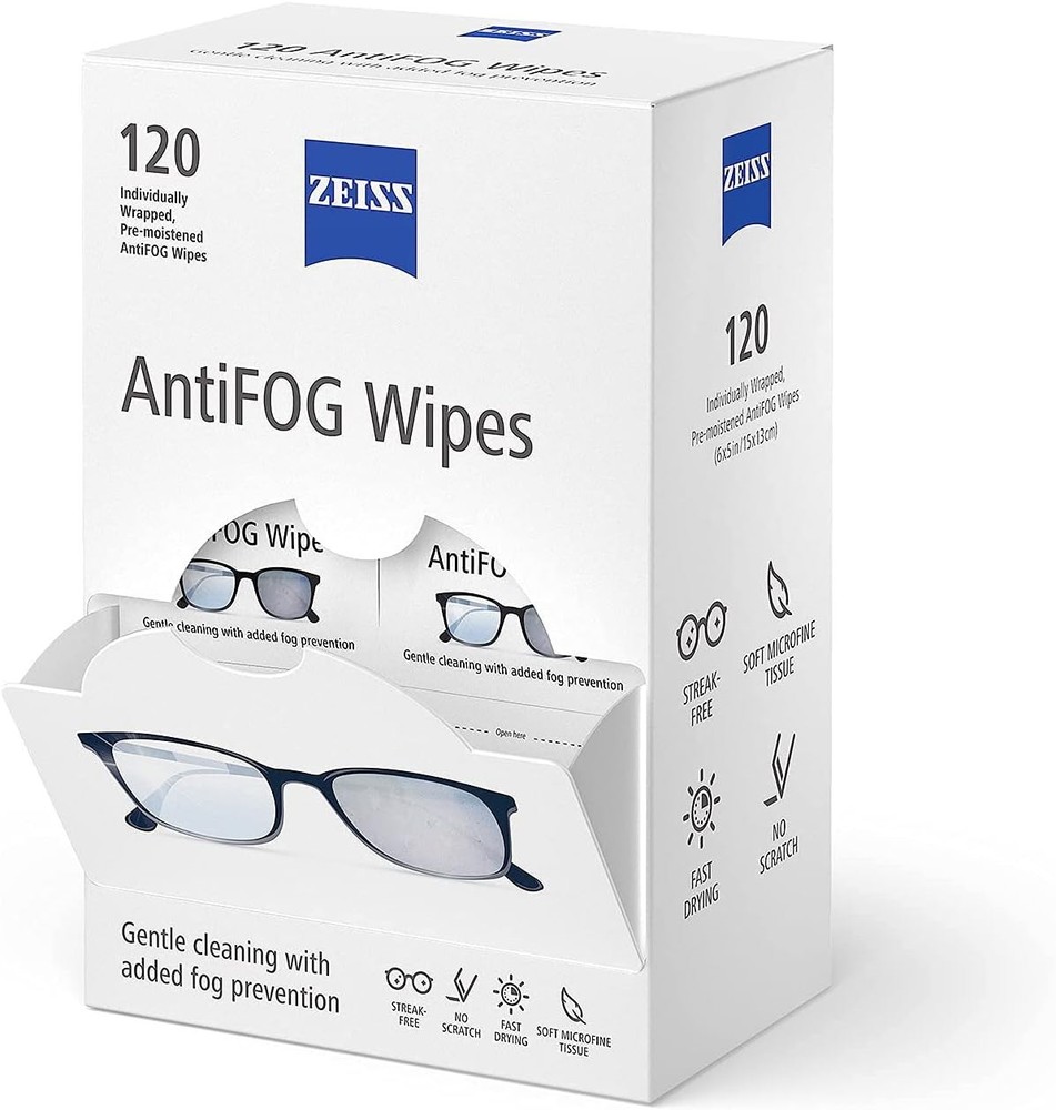 AntiFOG wipes, 120 count