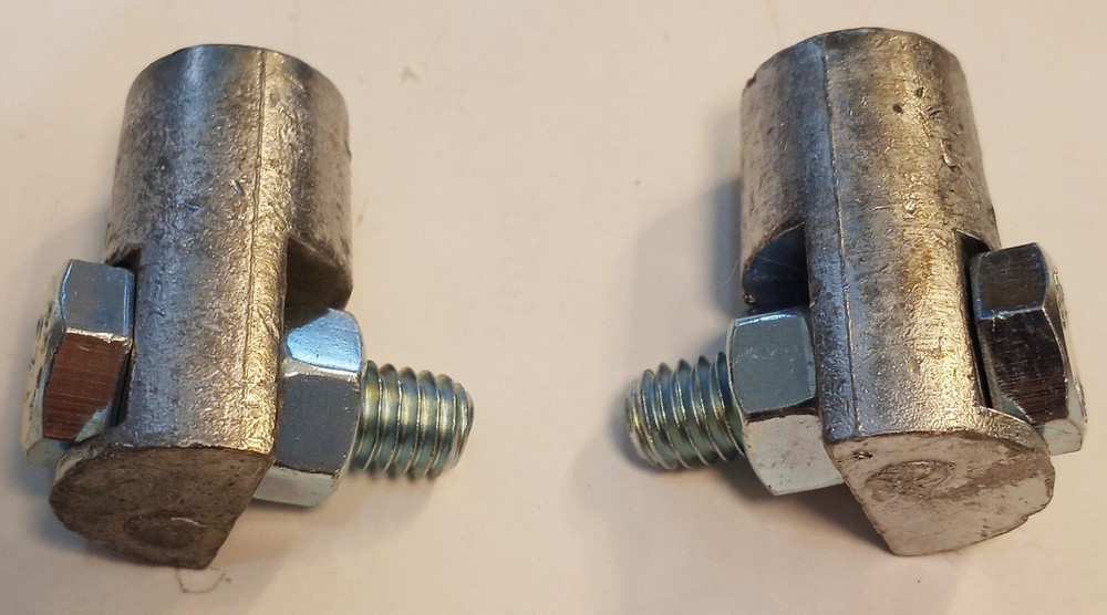 Flag Terminal Mower Tractor Battery to TOP Post cable adapter ⚡Group U1 PAIR set