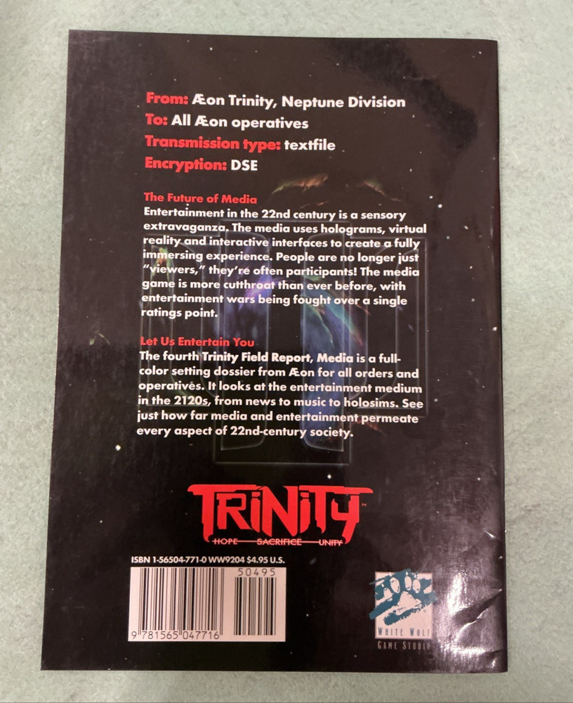 Trinity Field Report Media