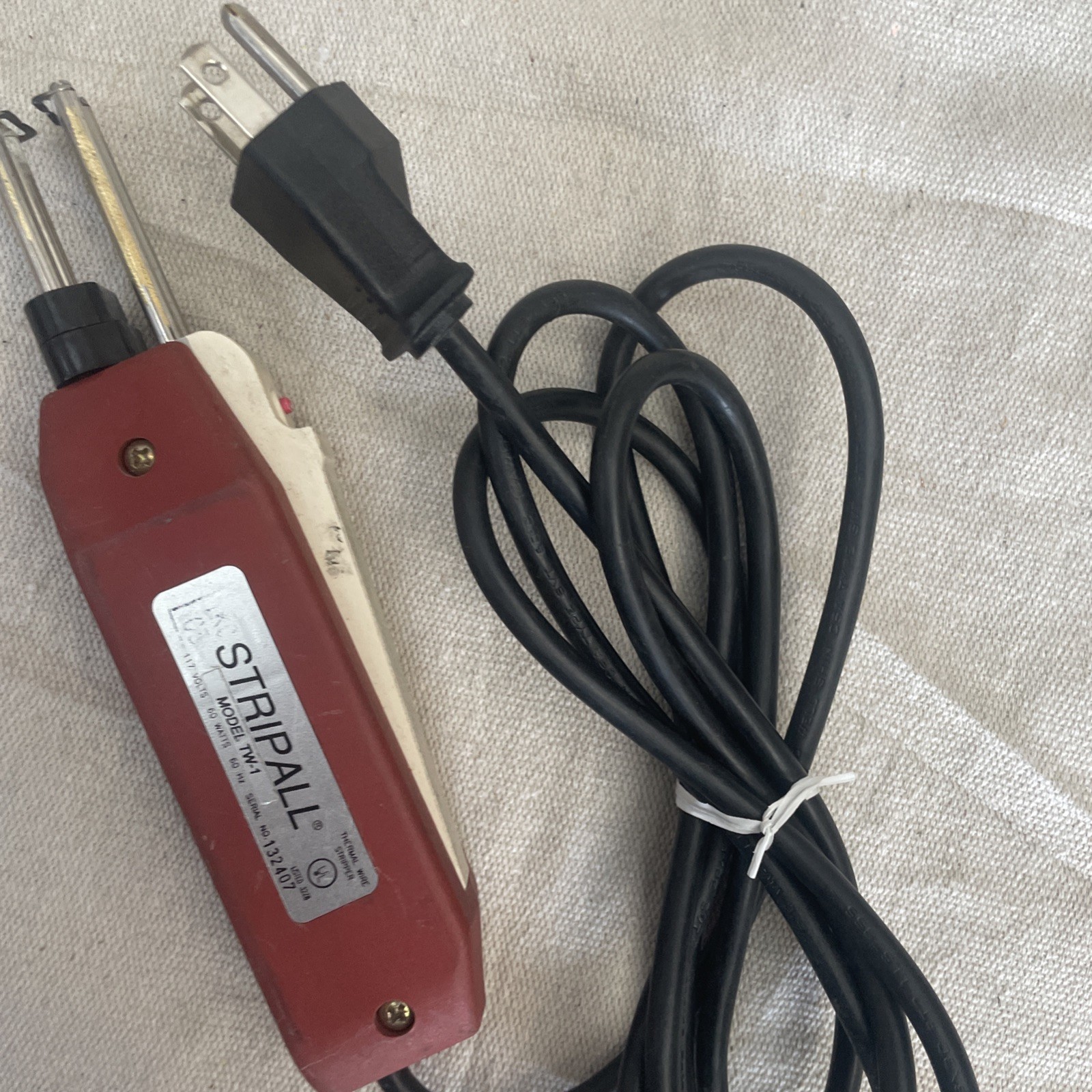 Teledyne Stripall Model TW-1 Thermal Electric Wire Stripper #B5