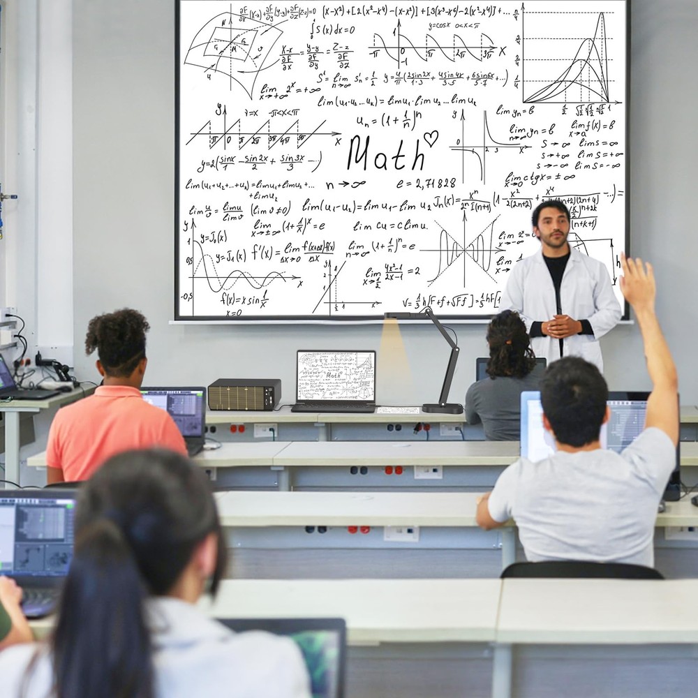 THUSTAR 8MP Document Camera & Webcam 4K with Dual Microphones, USB Visualiser A3