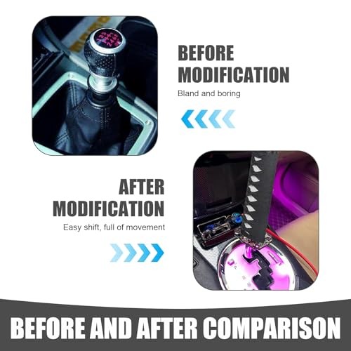 Sword Shift Knob, Personalized Katana Samurai Shift Gear, 1 PC Black & White