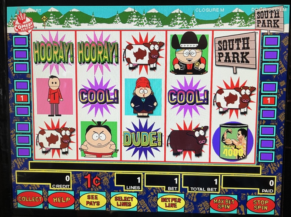 IGT I-GAME South Park Software