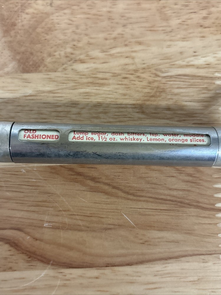 Vintage Drink Dialer "Chip Chop" Ice Pick Chipper Crusher Mid Century Bar Utensi