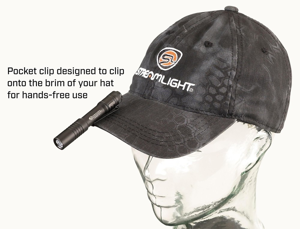 Streamlight 66601 Microstream 250 Lumens LED USB Rechargeable Flashlight-Black