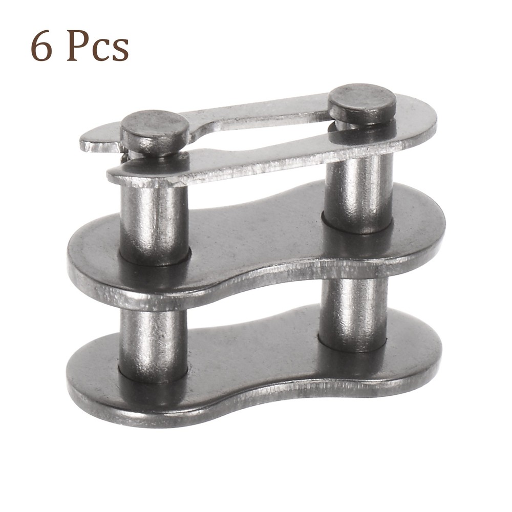 6pcs #40 Chain Link Roller 1/2 Inch Split Links for 08A Chain