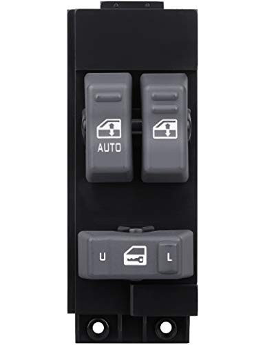 Driver Side Power Window Control Switch Gray Buttons, Compatible with 1999