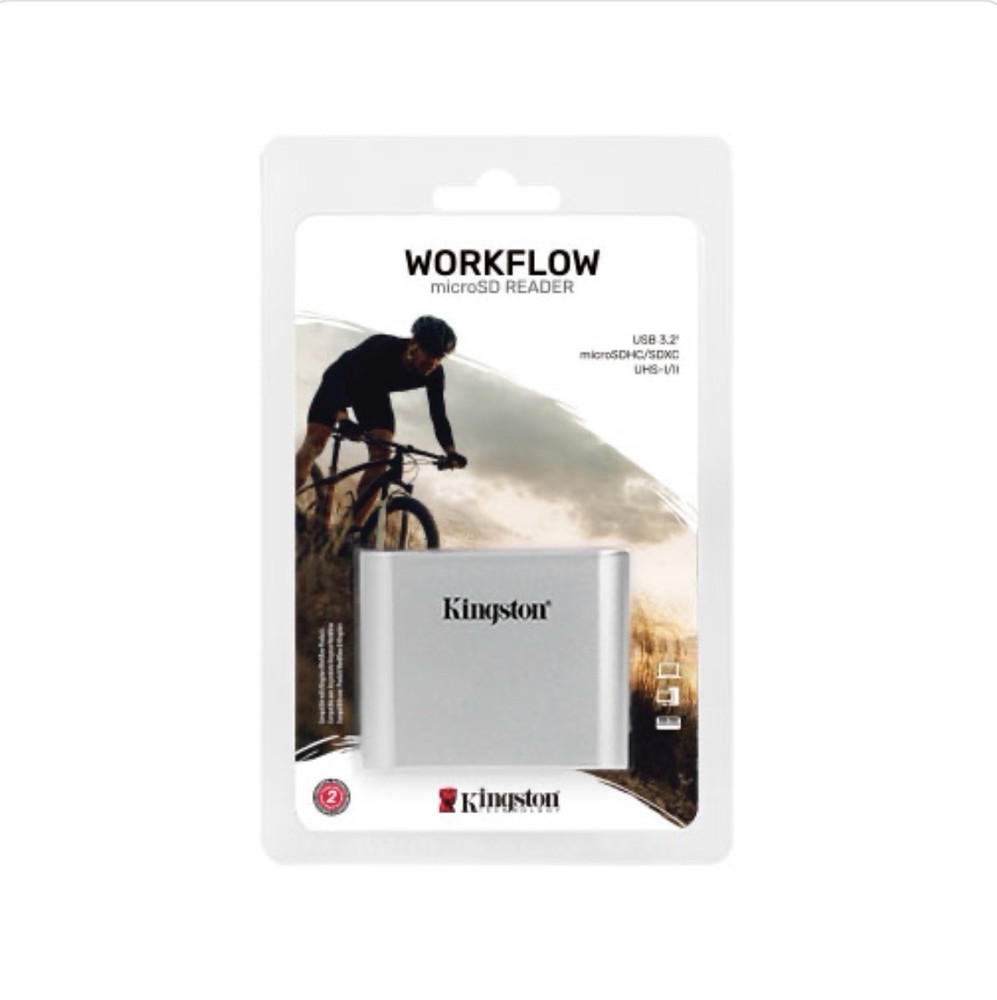 Kingston Technology Workflow Type C USB3.2 Gen 1 MicroSD Card Reader