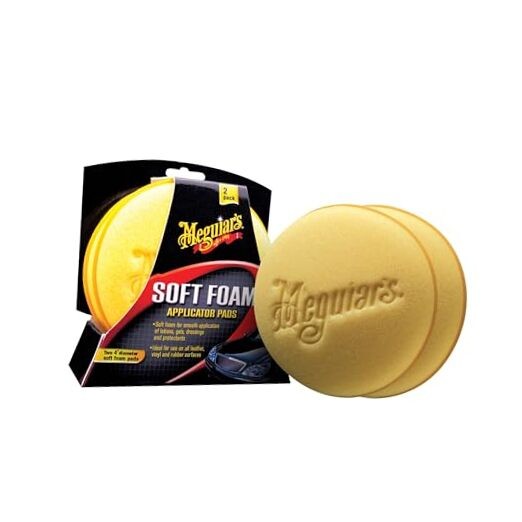 4” Soft Foam Applicator Pads - Hand Detailing Pad Ideal for Applying Scratch