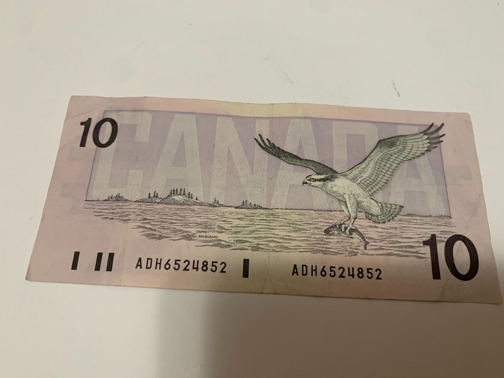 Canada 10 Dollars 1989
