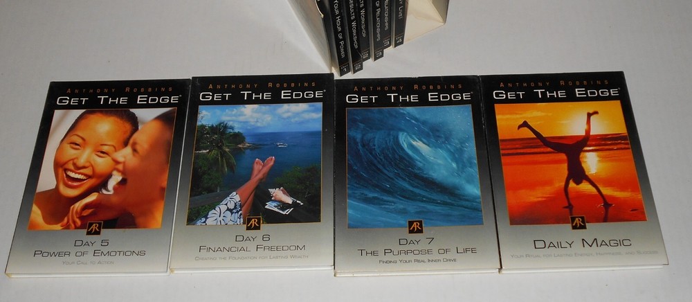 Anthony Robbins Get The Edge A 7-Day Program Audio CD Course Transform Your Life