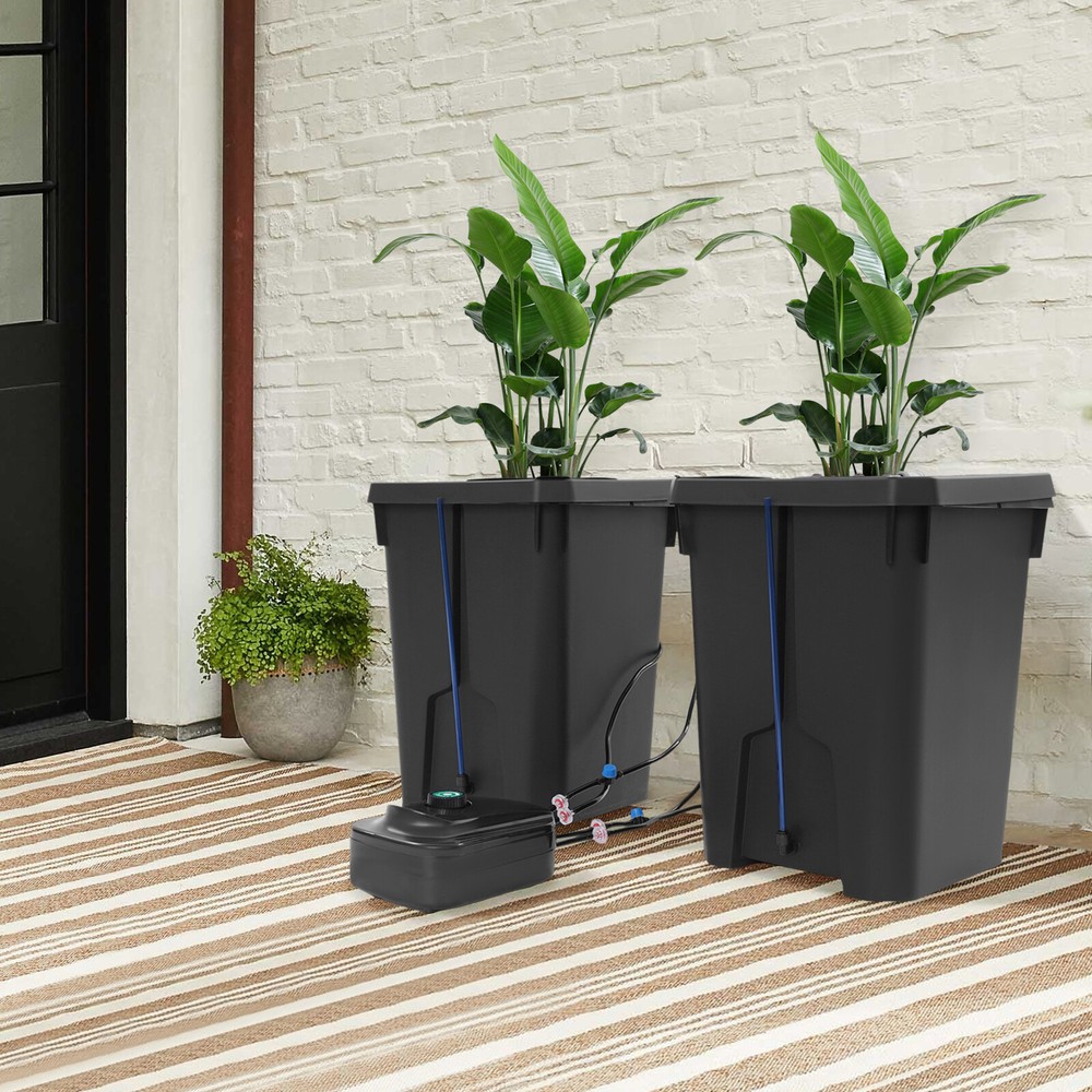 Hydroponics Growing System, Culture Bucket System, Recirculating Drip Garden Sys