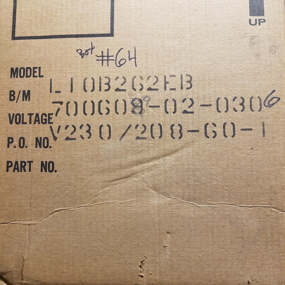 BRISTOL COMPRESSOR L10B262EB 230/208 60-1 2600 BTU COMPRESSOR
