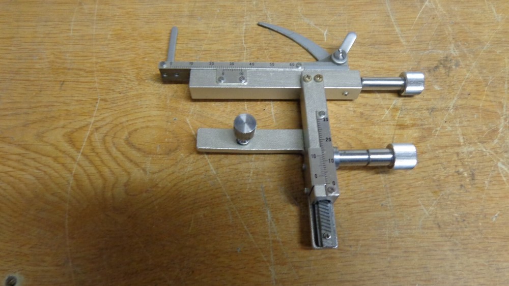 Microscope XY Stage Slide Clip Holder Assembly for Parco