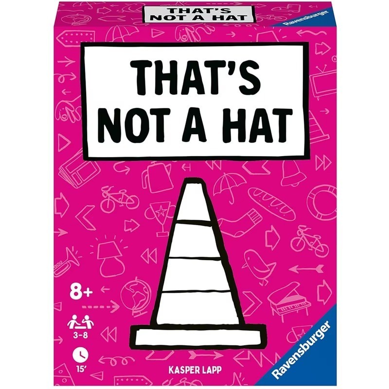 That'S Not a Hat - Fun Bluffing & Memory Party Game for All Ages Components