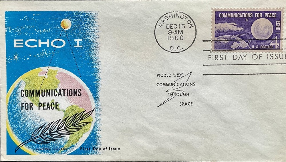 FLUEGEL 1173 Echo I Communications Space Satellite