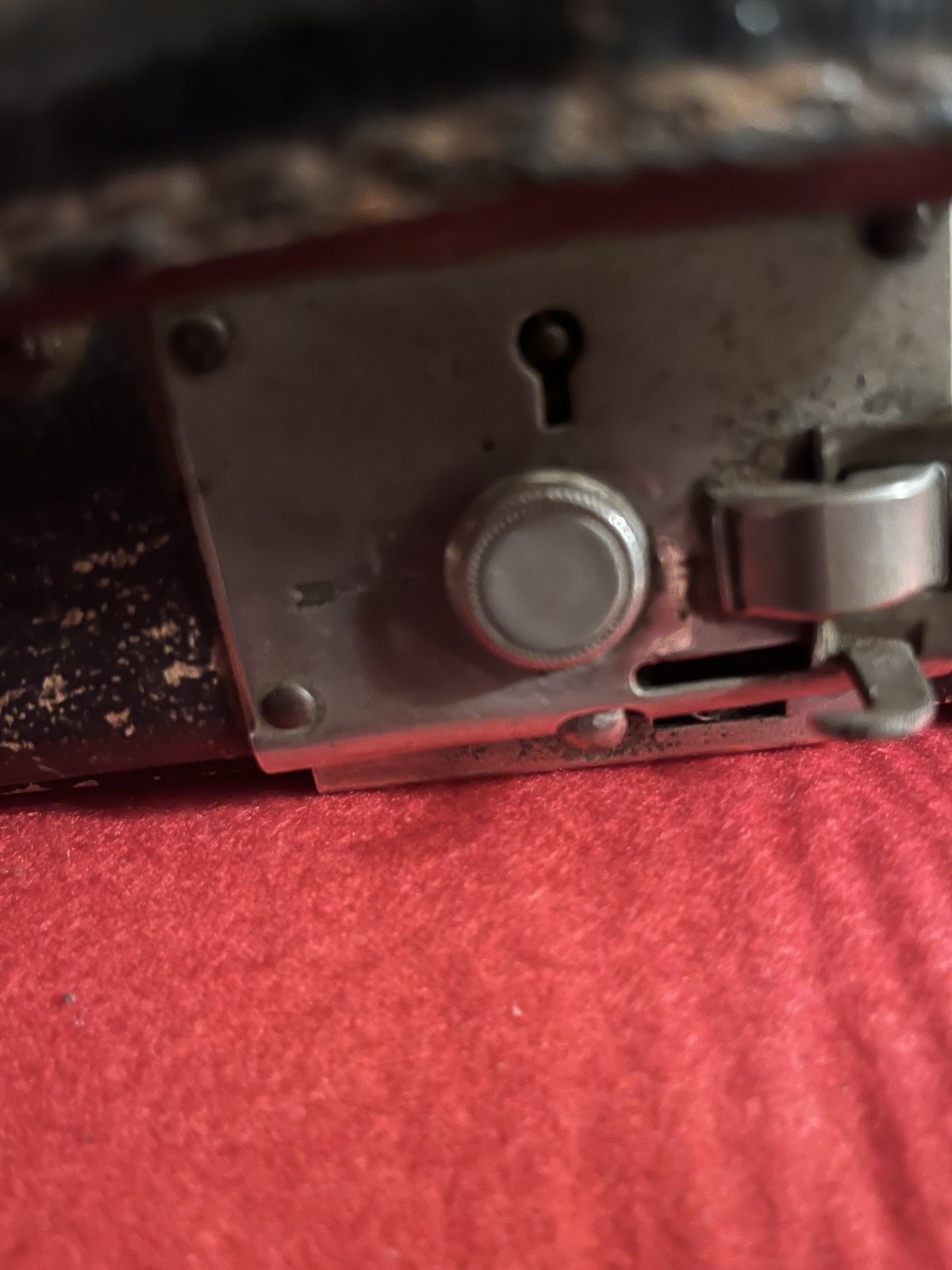 1930s German Adler Favorit No. 7 Field Typewriter Qwertz Keyboard Portable Rare