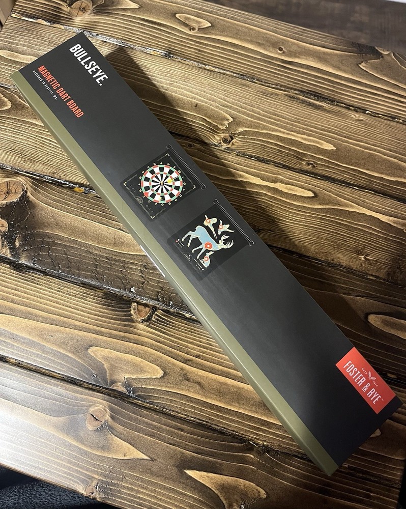 Foster & Rye Magnetic Dart Board Game with 6 Darts