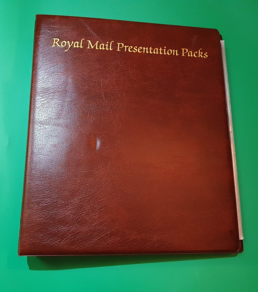 ROYAL MAIL PRESENTATION PACK ALBUM INC. 12 INSERTS TO HOLD 48 PACKS #3867