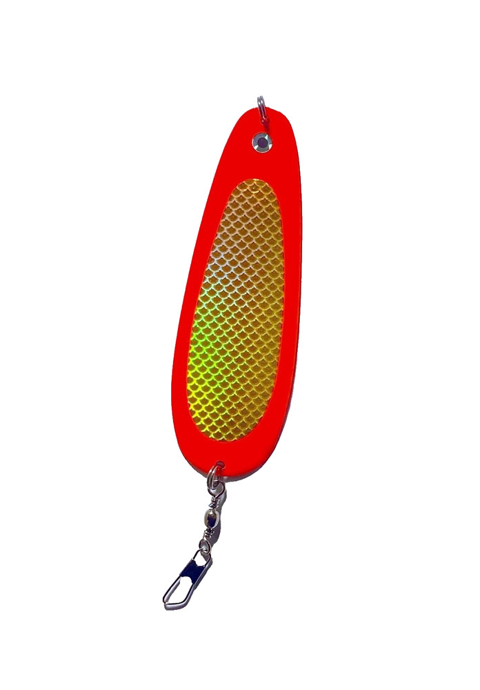Kokanee Dodger: uv "HOT TAMALE"