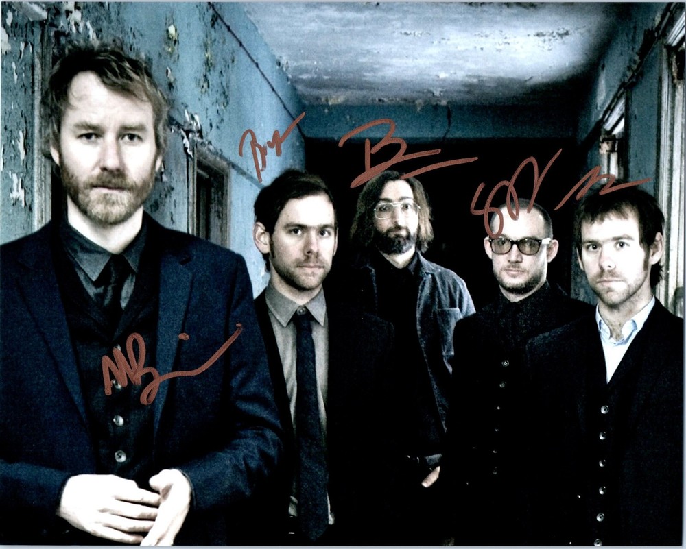 THE NATIONAL GROUP SIGNED AUTOGRAPHED 8X10 PHOTO D