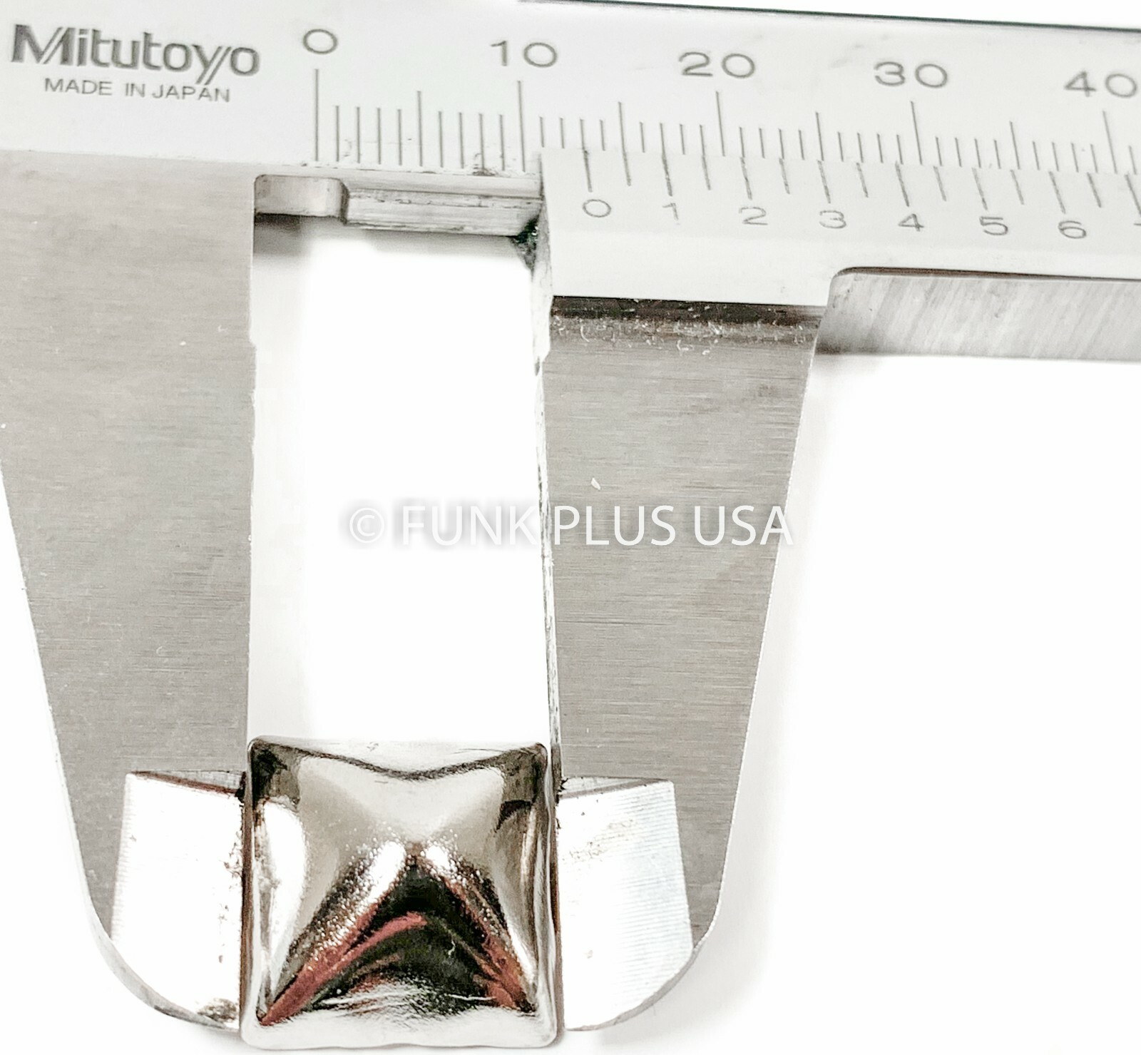 Pyramid Stud 1/2" Steel Spot Two Prongs Punk Bikers Shoes Leather Craft 100 Pcs