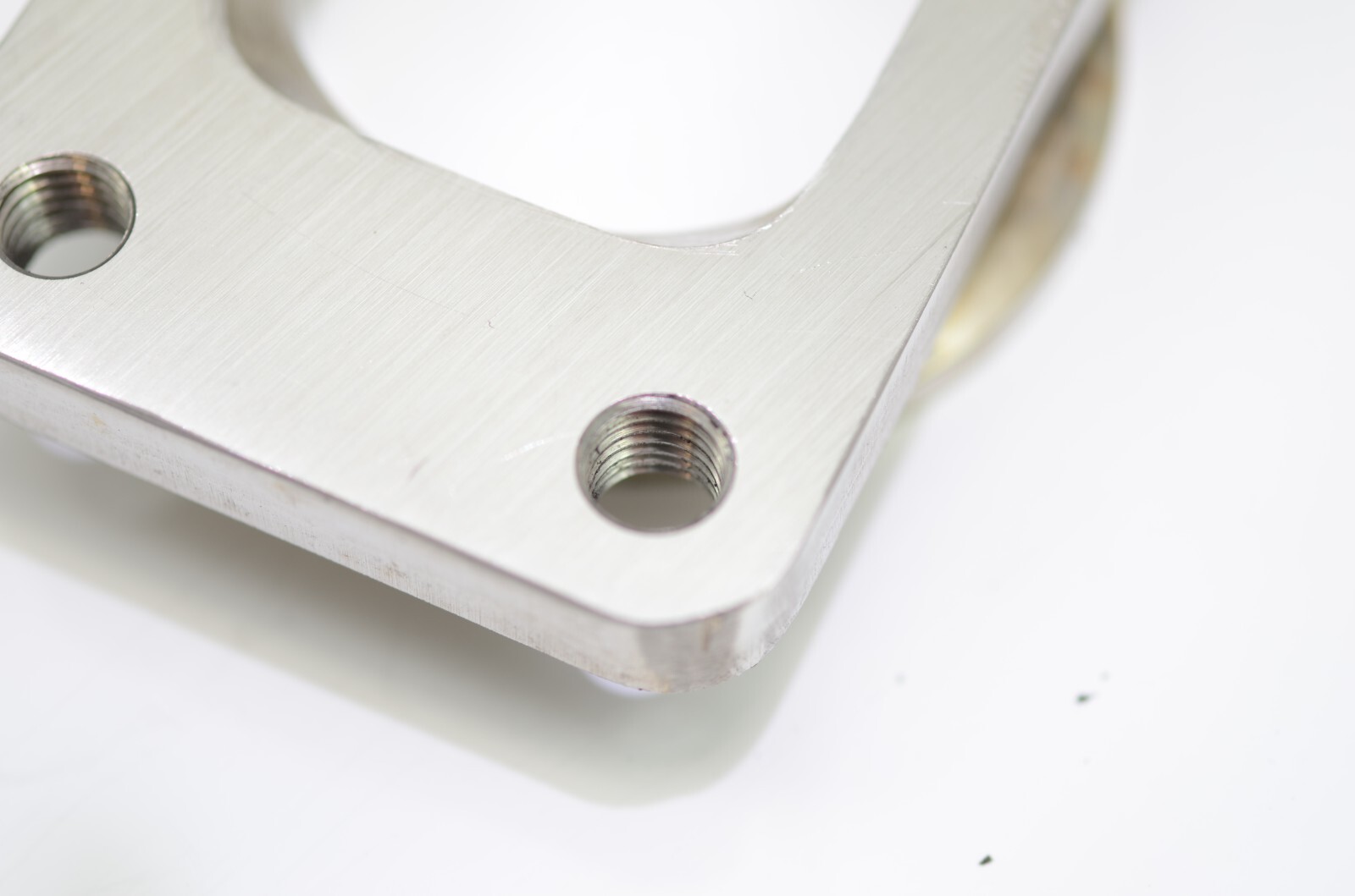 All Out Fab Precision v-band to T3 style flange adapter