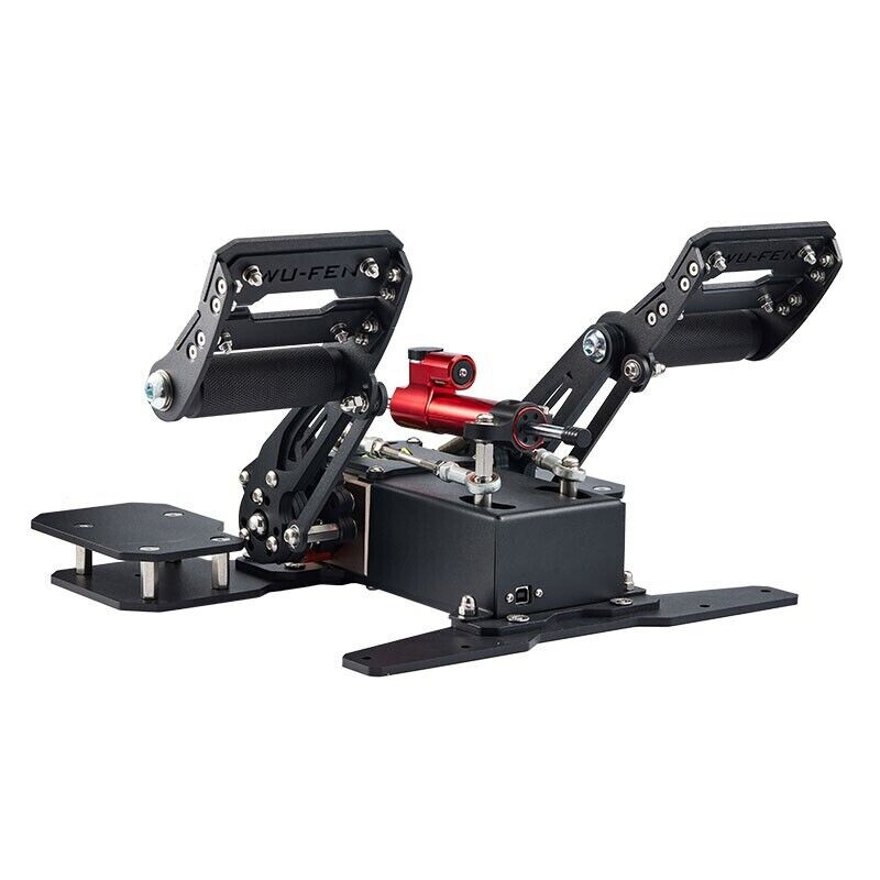 Simplayer Raptor Damper Flight Rudder Pedals Flight Simulator Rudder Pedals