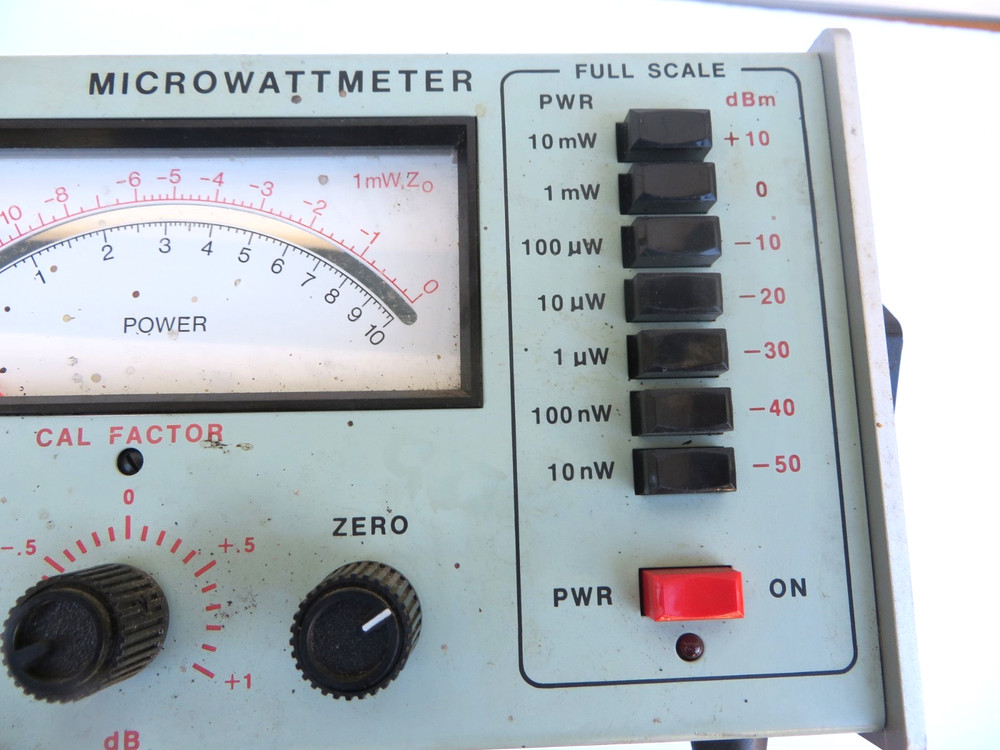 Vintage Boonton Microwattmeter model 42B (13)