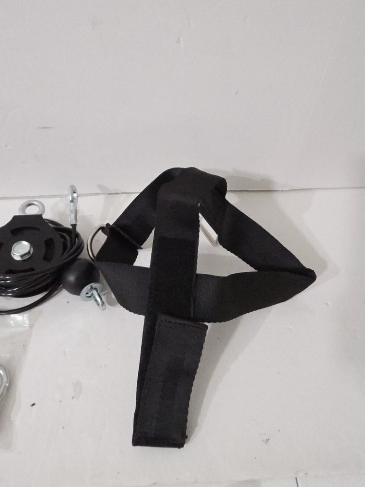 Yes4All Olympic Pulley Cable System for Home Gym - NO LOADING PIN STRAP