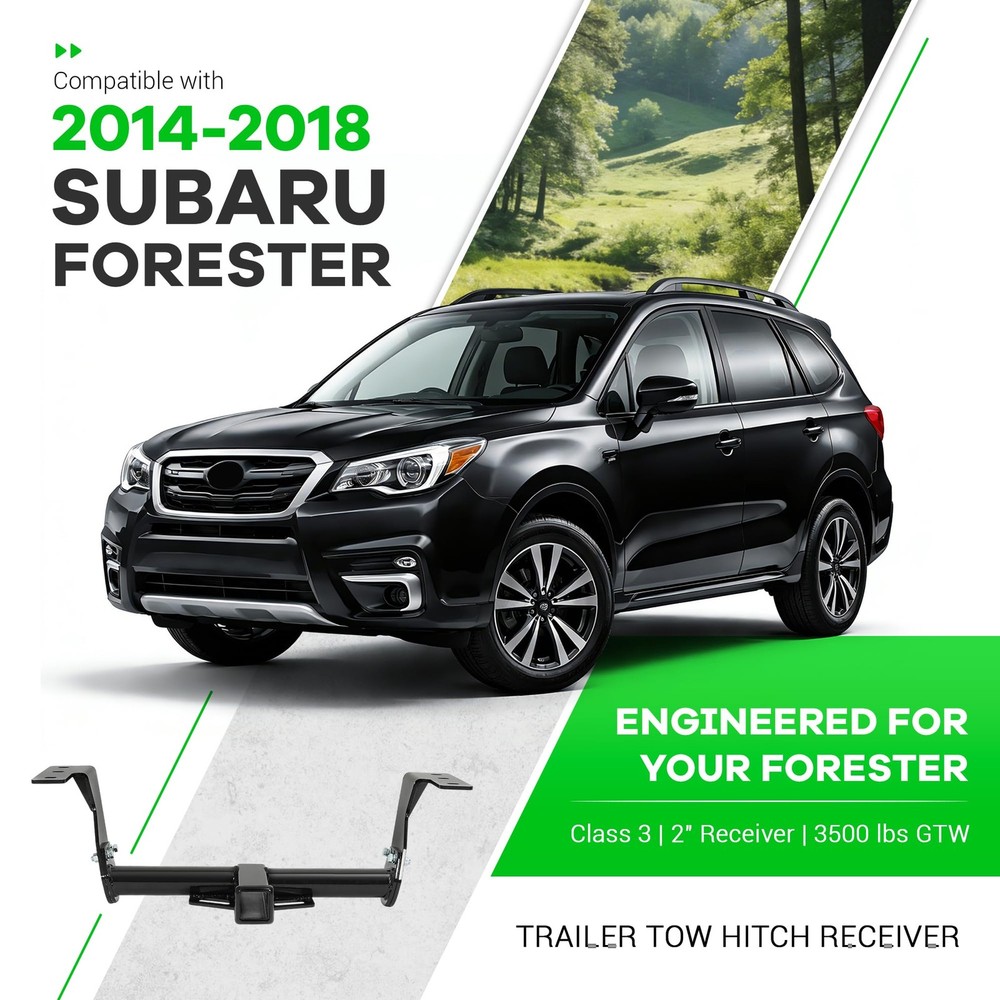 2014 - 2018 年 Forester 钢粉涂层 3 级拖车挂接