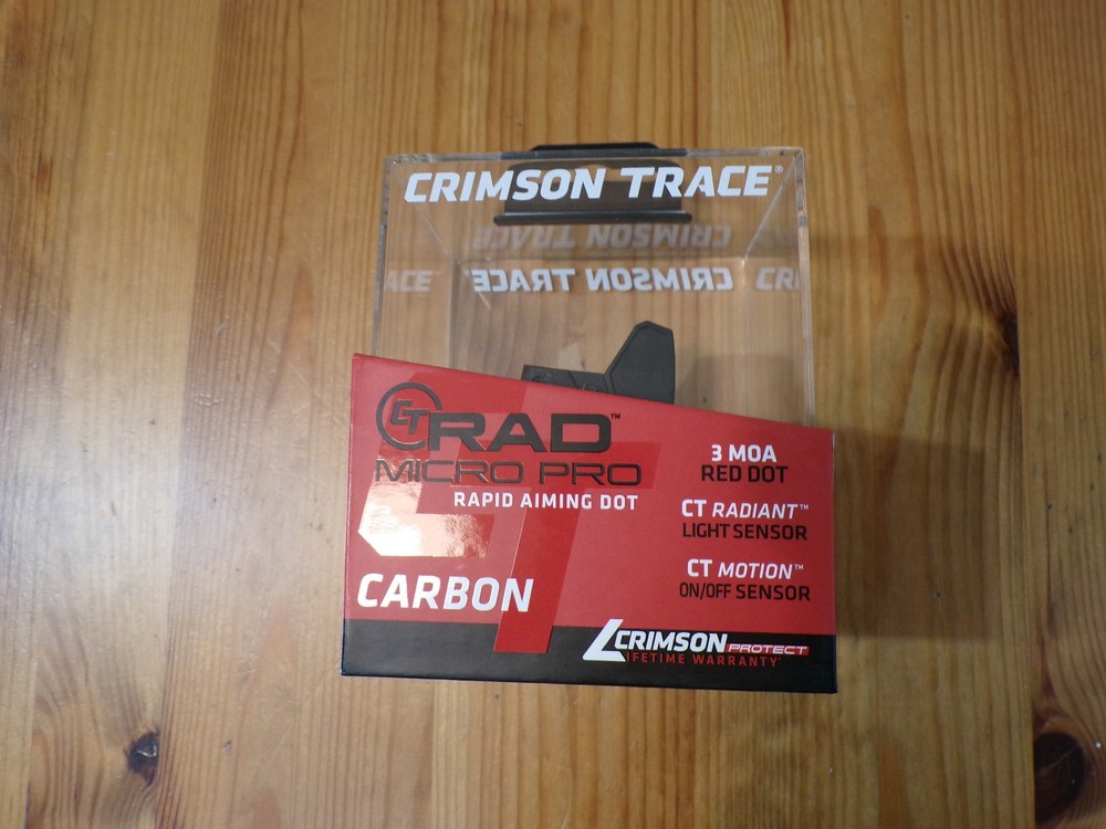 Crimson Trace RAD Micro Pro 3 MOA Red Dot 01-3000039