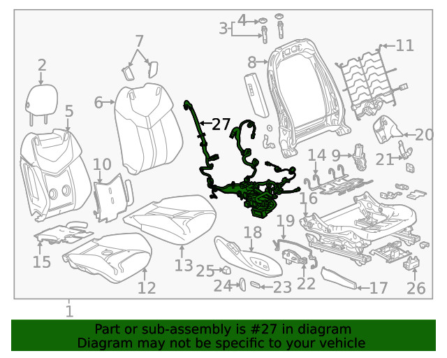 Genuine GM Harness 92289809