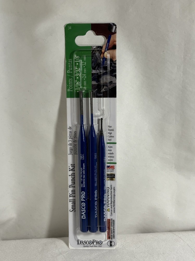 DASCO SMALL PIN PUNCH KIT (HPB024750)
