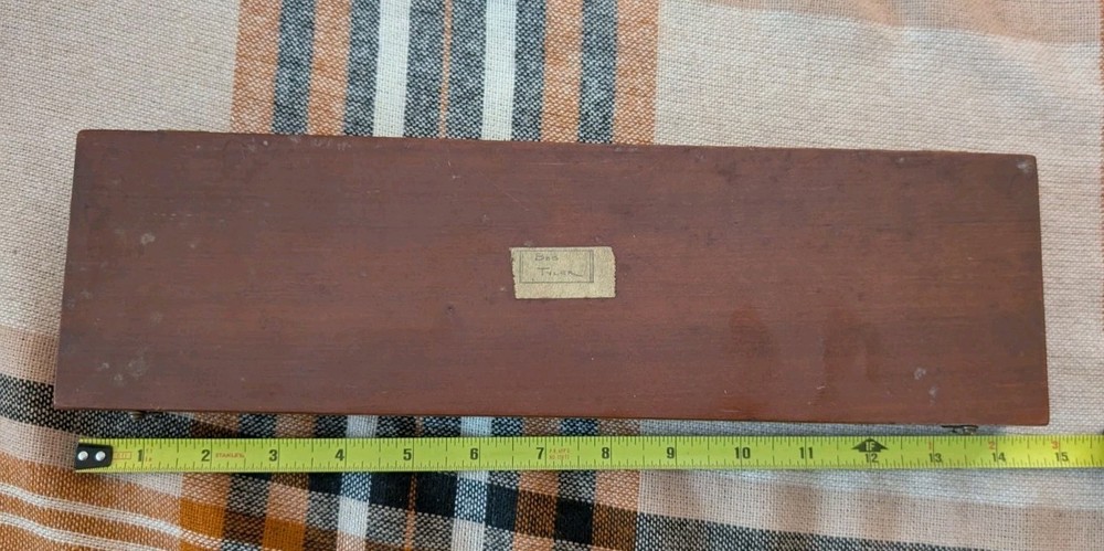 Vintage Bruning U.S.A 13" & 8" Beam Compass Drafting Tool