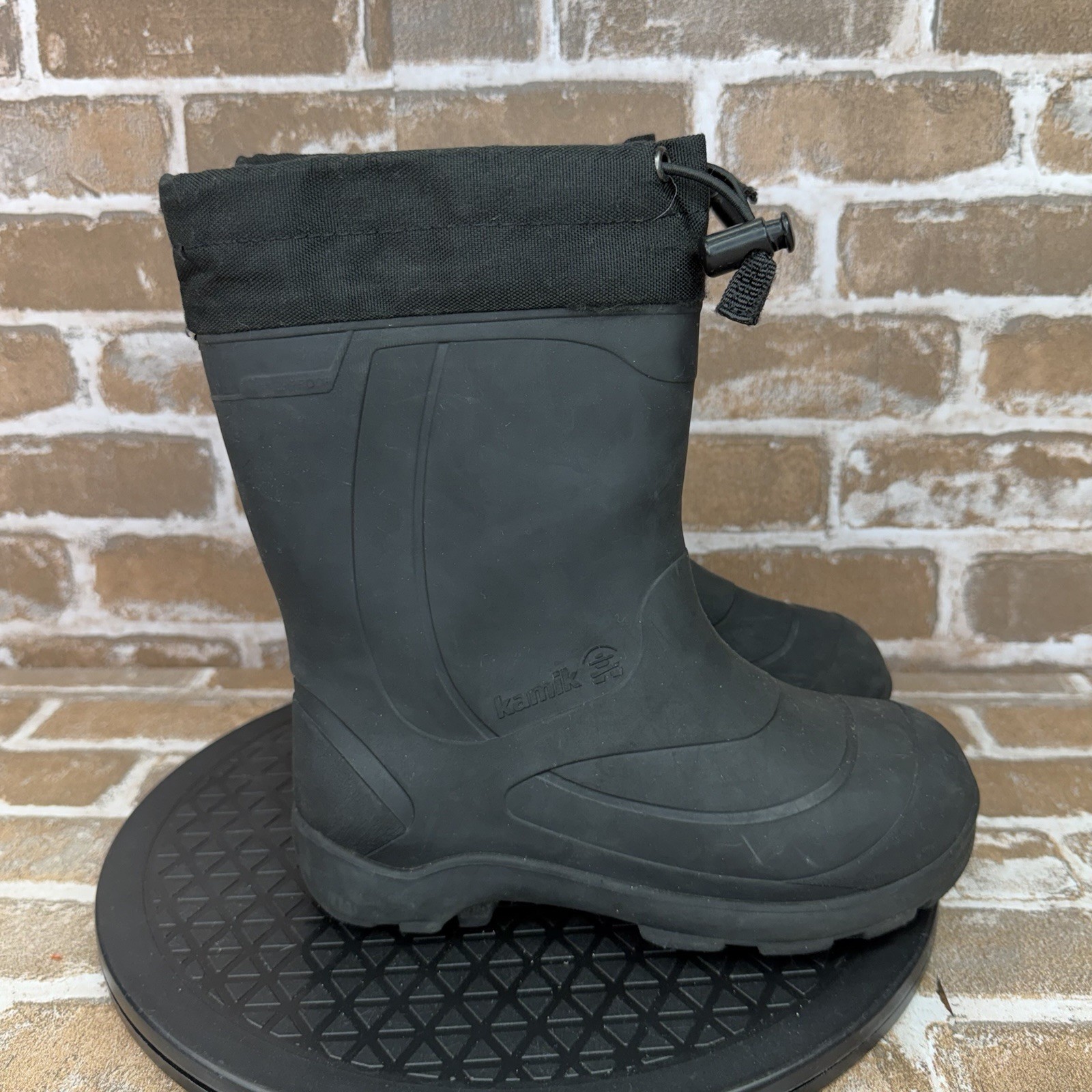 Kamik Snobuster 1 Waterproof Winter Snow Boots Black Boys Youth Size 1