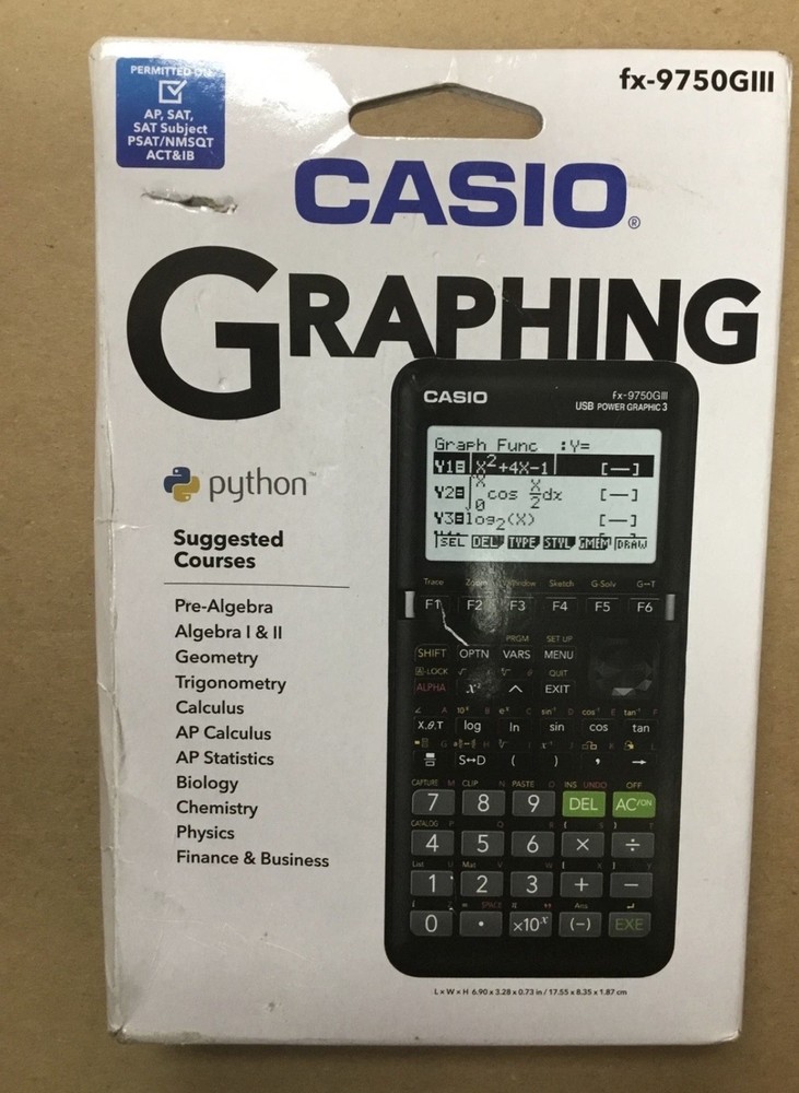 Casio Python Graphing Calculator FX-9750GIII