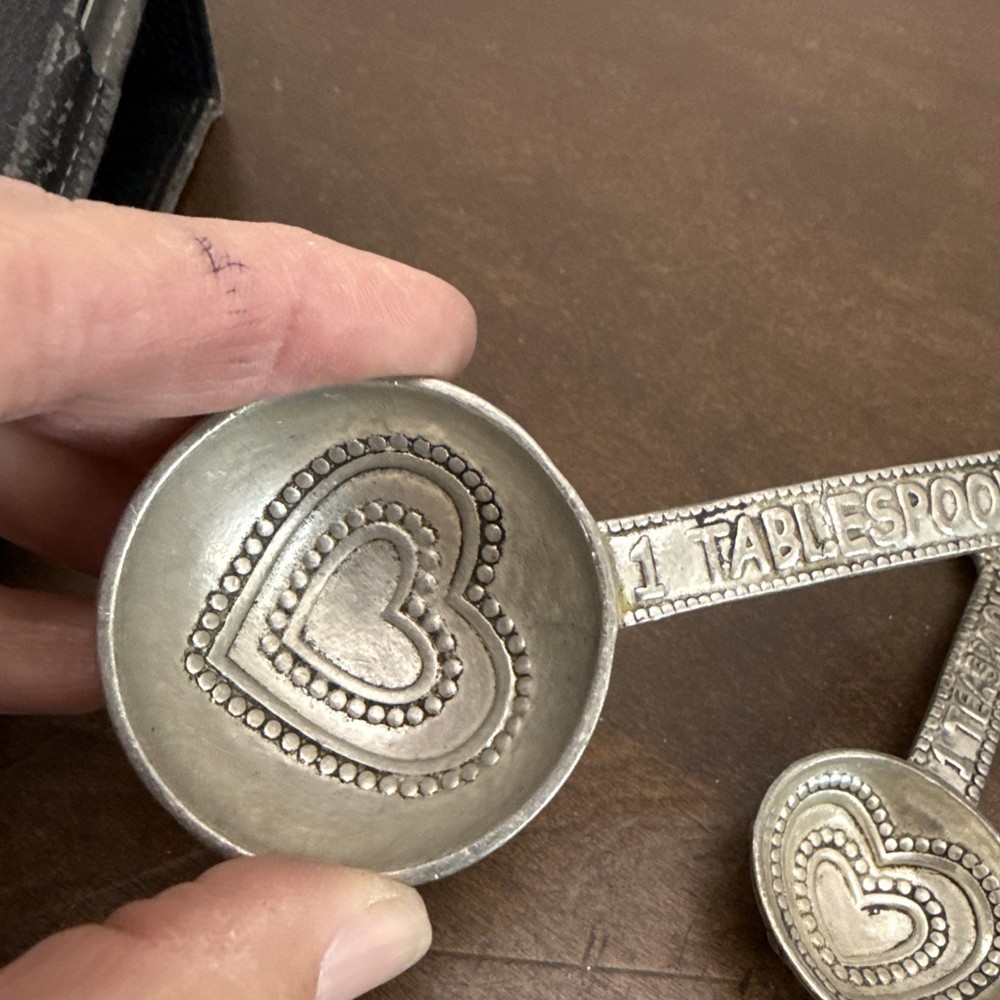 Ganz 4 Pc Measuring Spoon Set Hearts