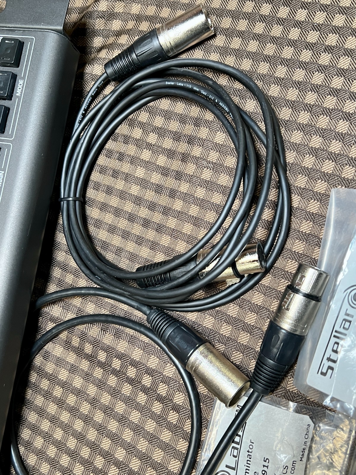 Behringer Eurolight LC2412 Professional 24 Channel DMX Lighting Console + Cables