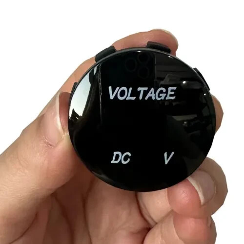 Mini Voltage Volt Meter for Motorcycle Car Use with Range 5-48V Digital Display
