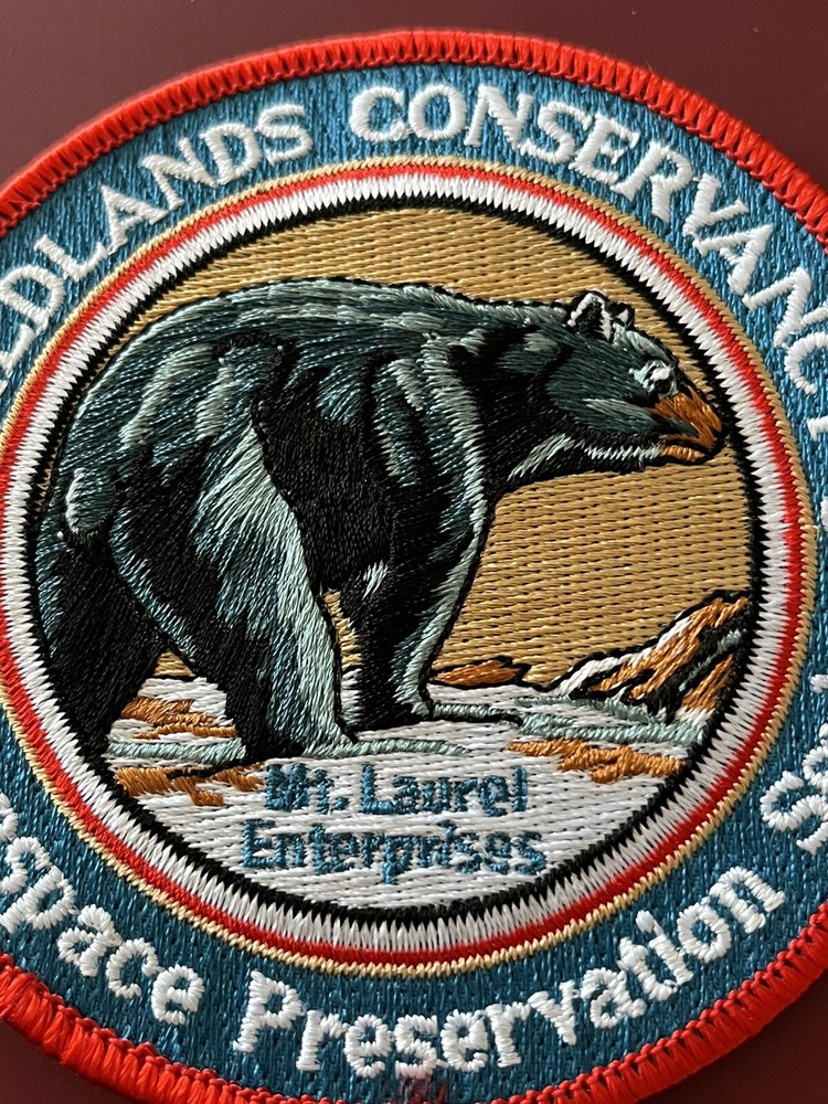 2006 WILDLANDS CONSERVANCY PATCH 4" DIA “MT LAUREL ENTERPRISES”