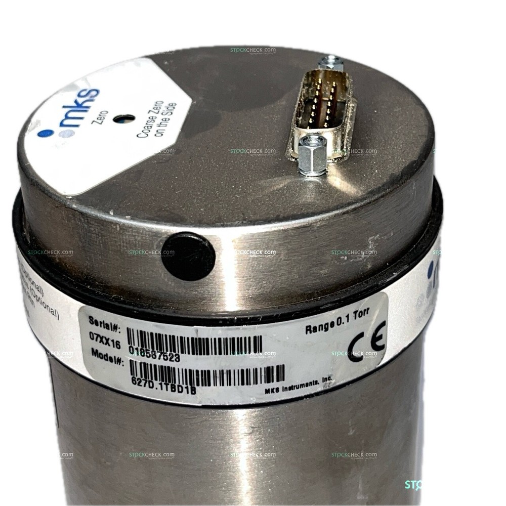 MKS Baratron 627D.1TBD1B Capacitance Manometer