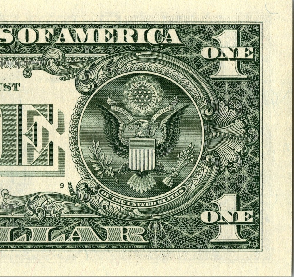 2021 D Star Note One Dollar Bill Regular Run Pack Note D02743744* UNC