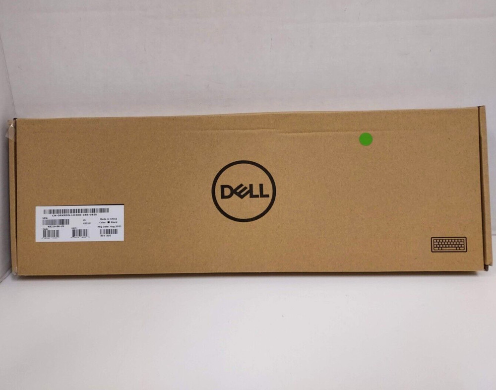 Dell KB216 Black Multimedia Standard Wired Keyboard With Box