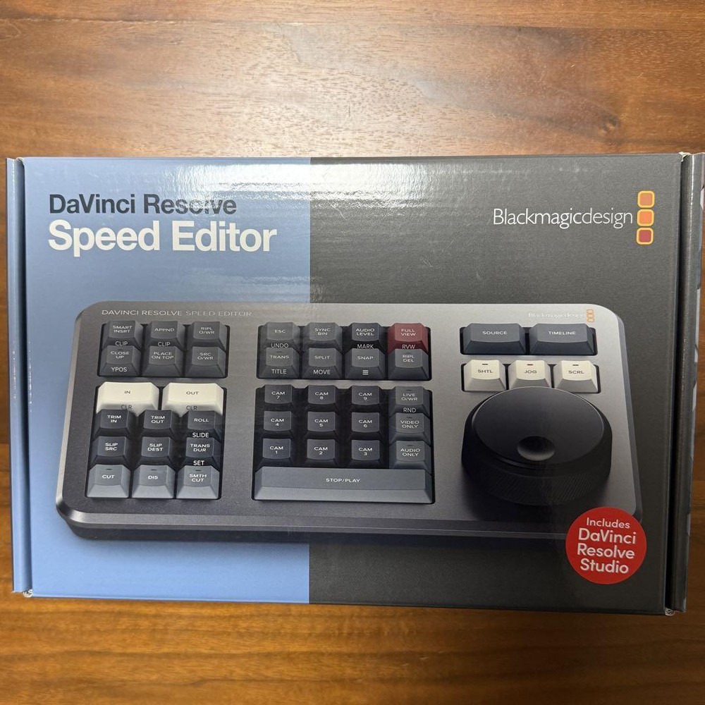 Blackmagic Design DaVinci Resolve Speed Editor Black