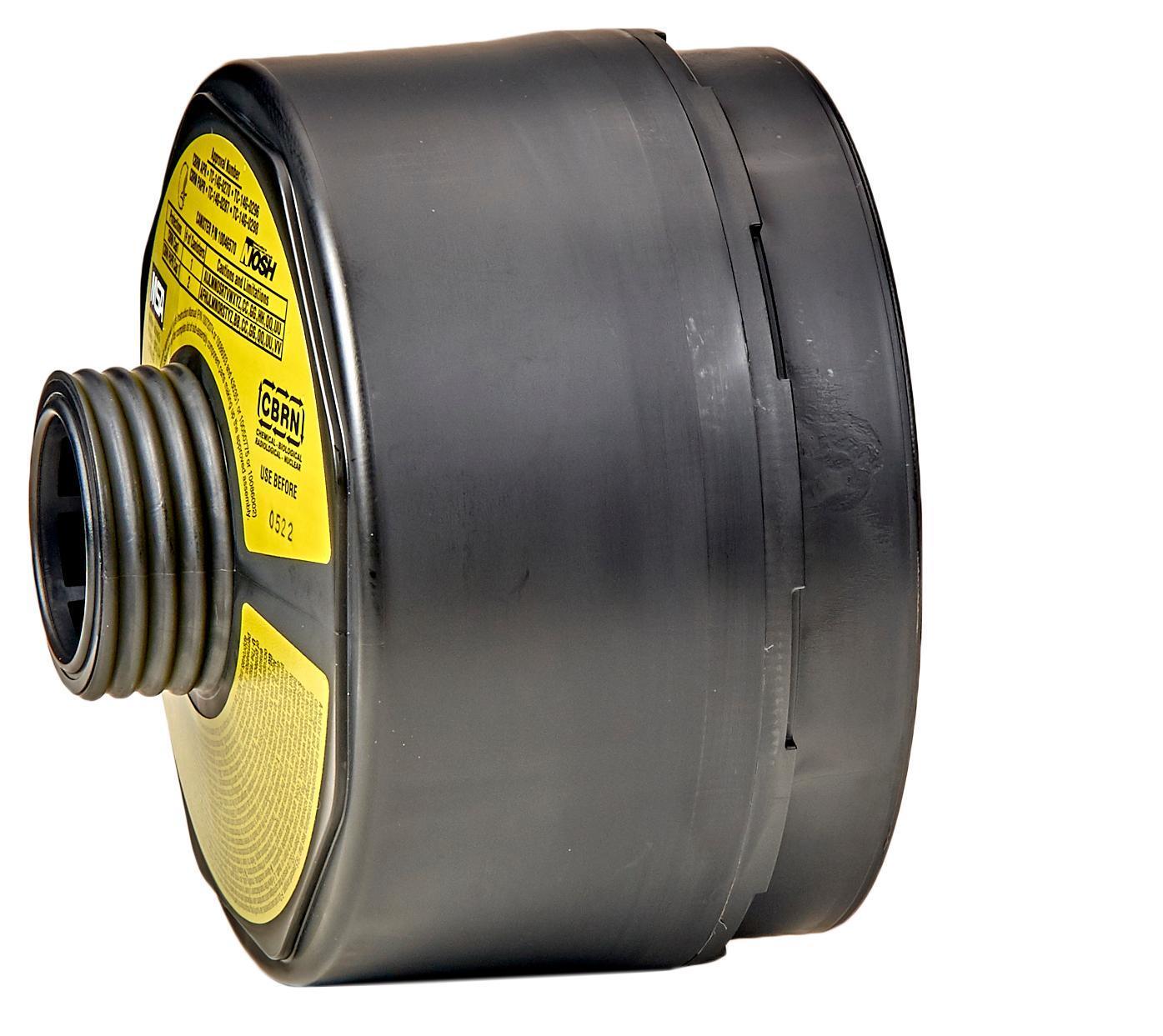 MSA CBRN Cap 1 Gas Mask Air Filter Canister Factory Sealed 10046570