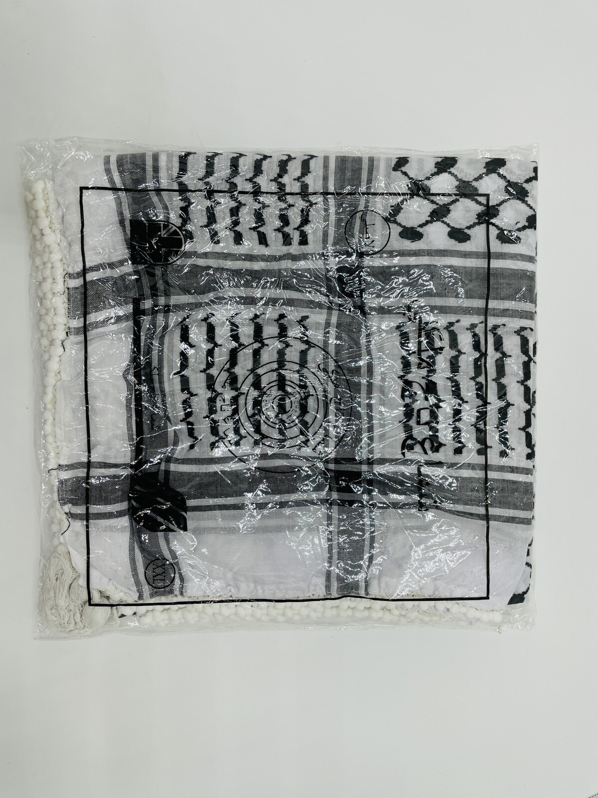 Keffiyeh Shemagh All Original Made In Palestine Arab Scarf Kufiya Arafat D2